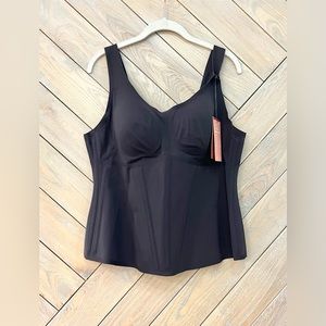 NWT | Honeylove LiftWear BodySculpt Corset Tank Bustier | Black | 2X